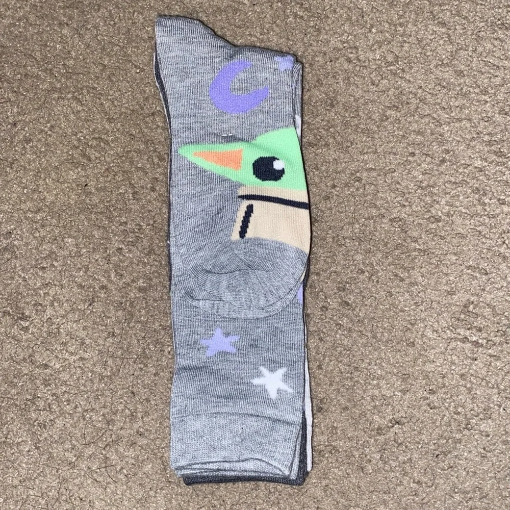 4 Pair Star Wars Baby Yoda Socks